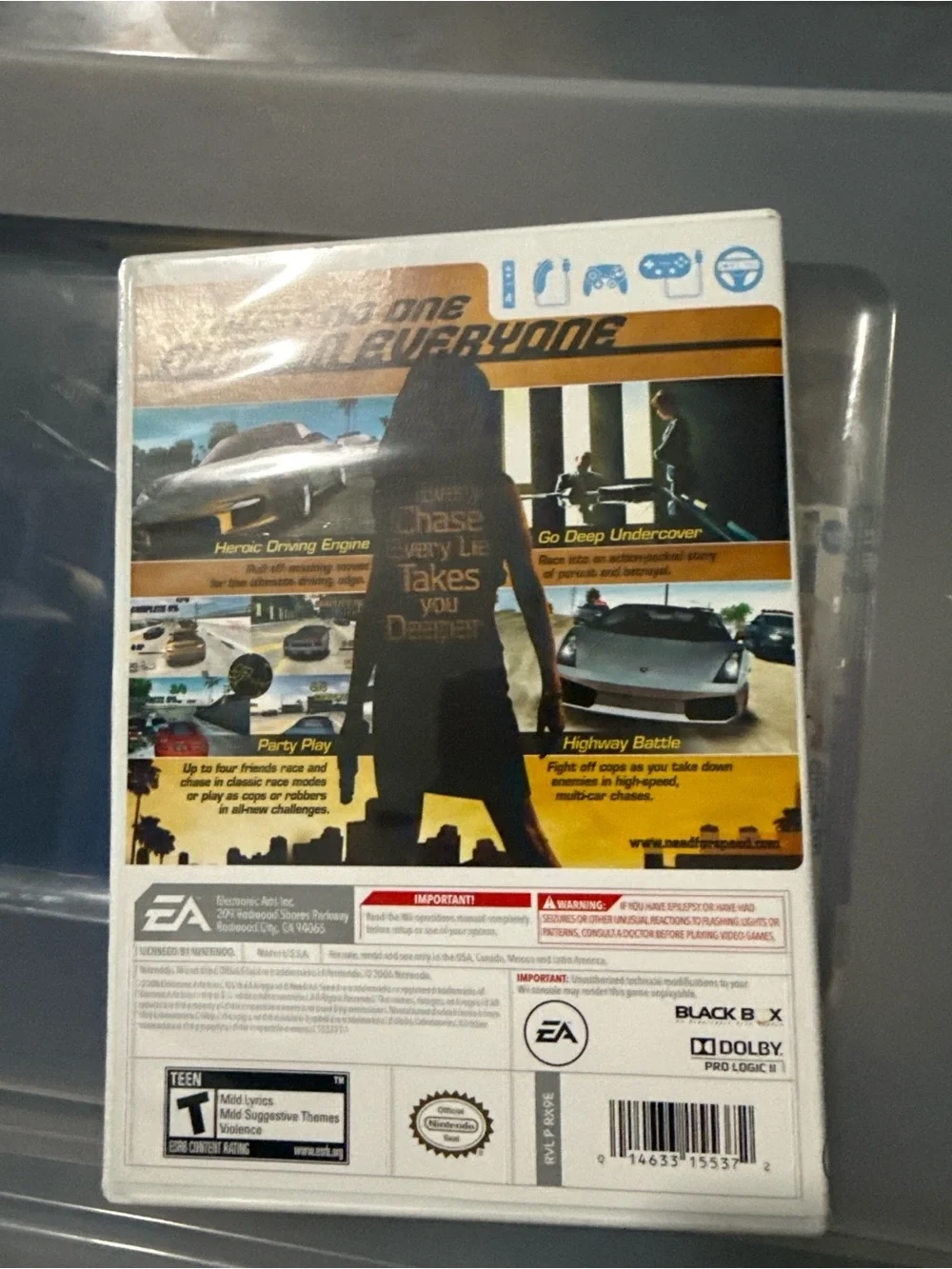 Need for Speed: Undercover Nintendo Wii Game Complete In Case Racing EA - Picture 2 of 6